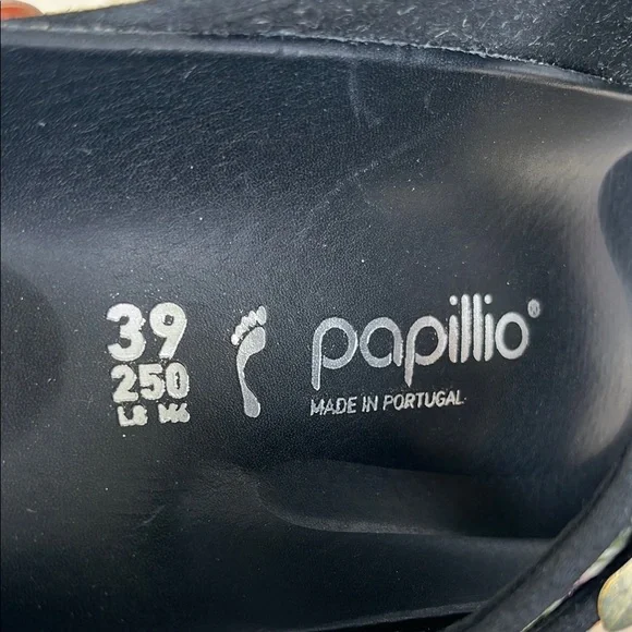 New Papillio Birkenstock Black Footbed Sandals - Picture 2 of 10